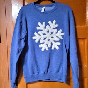 Chenille Patch Pullover